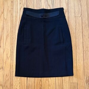 Just Cavalli by Roberto Cavalli Black Pencil Skirt Size 42 IT 6 US